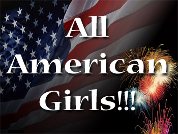 All Vegas girls are some of the most patriotic in the USA.